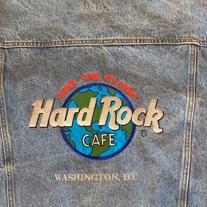 Jean jacket,  Hard Rock authentic, 90's